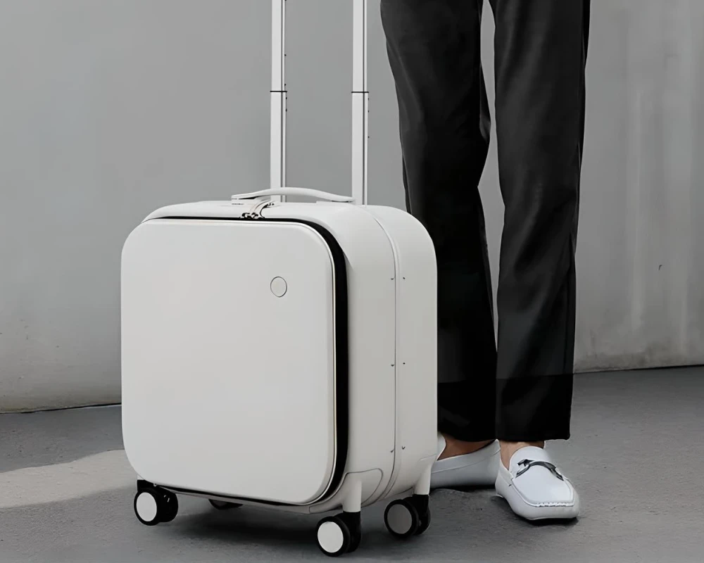 carry on suitcase with laptop compartment