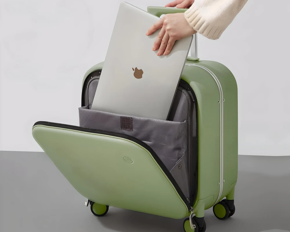 cute hardshell suitcase