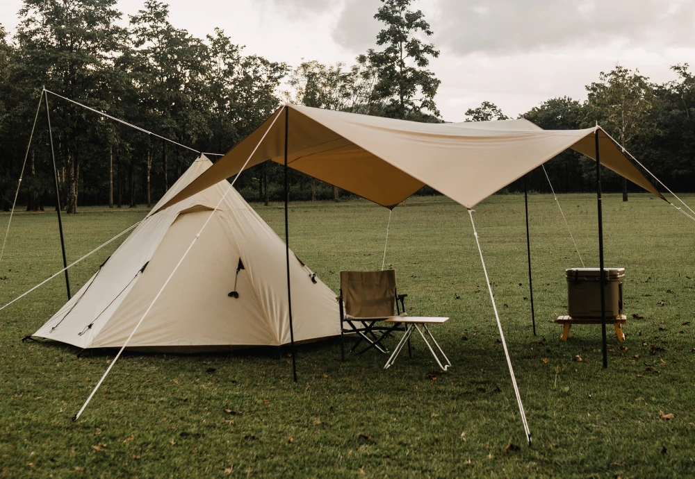 glamping teepee