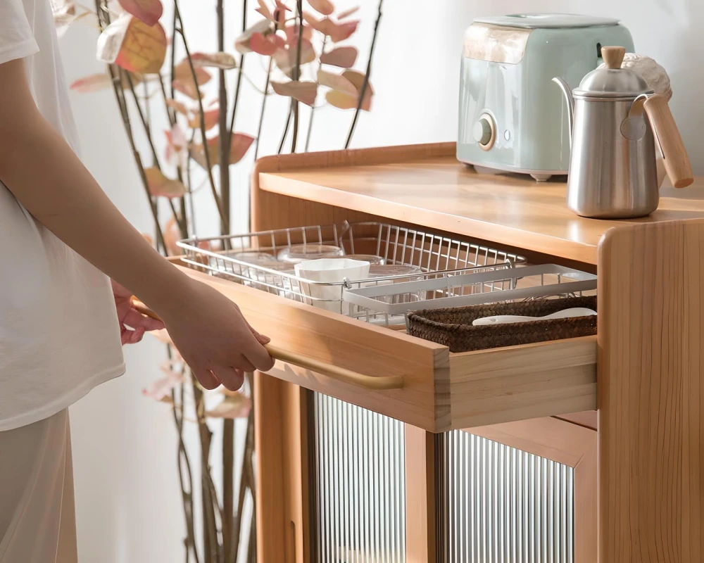 wood sideboard buffet cabinet