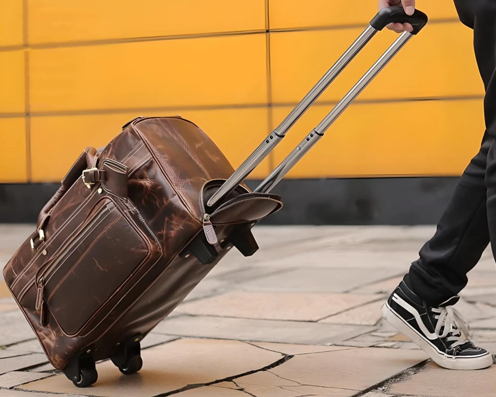 2 wheel luggage